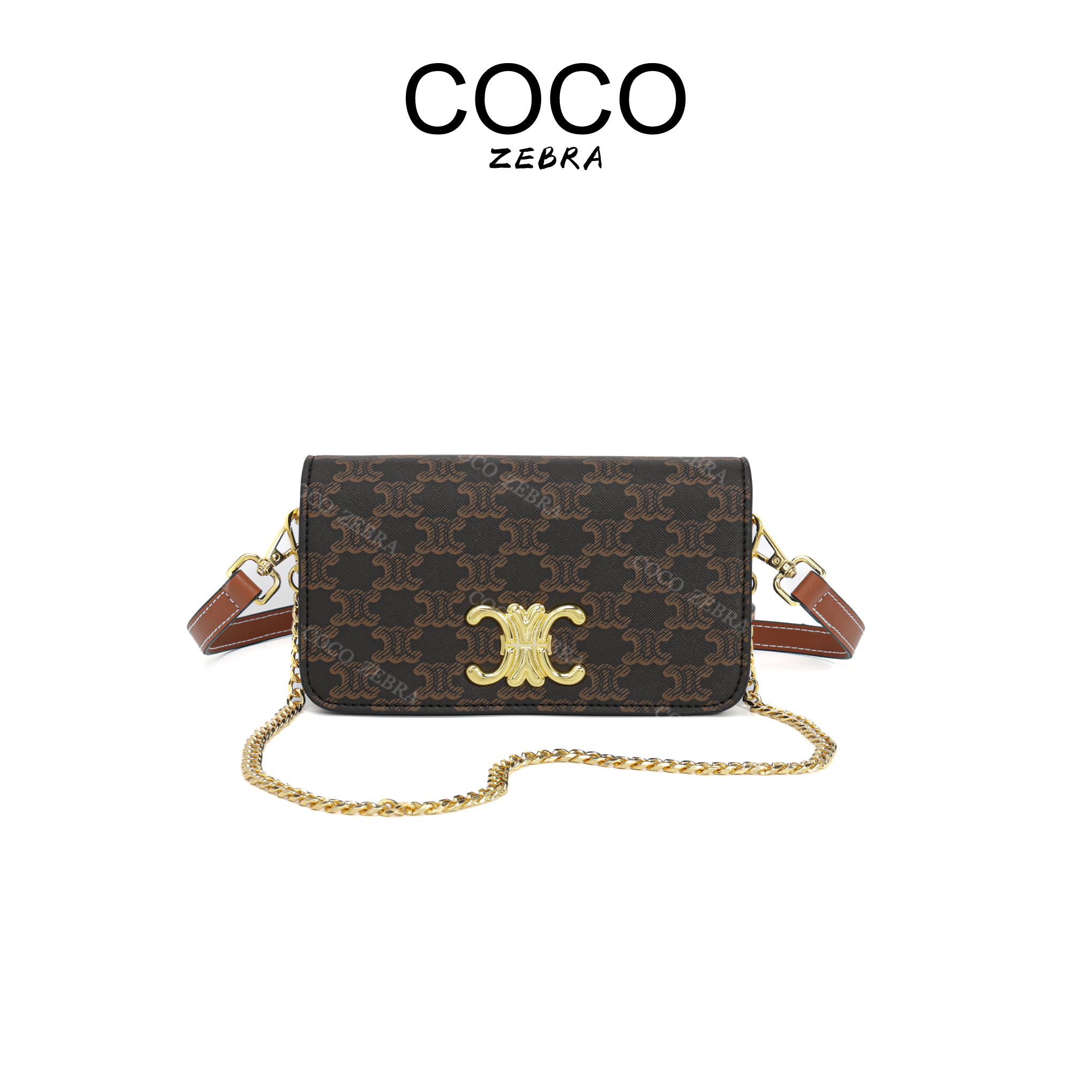COCO ZEBRAMM1022 新款时尚气质女士单肩手提斜挎包百搭