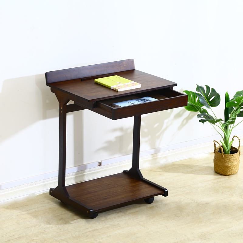 移动边几可移动学习桌简约茶桌床边桌新中式简易餐桌书桌阳台客厅