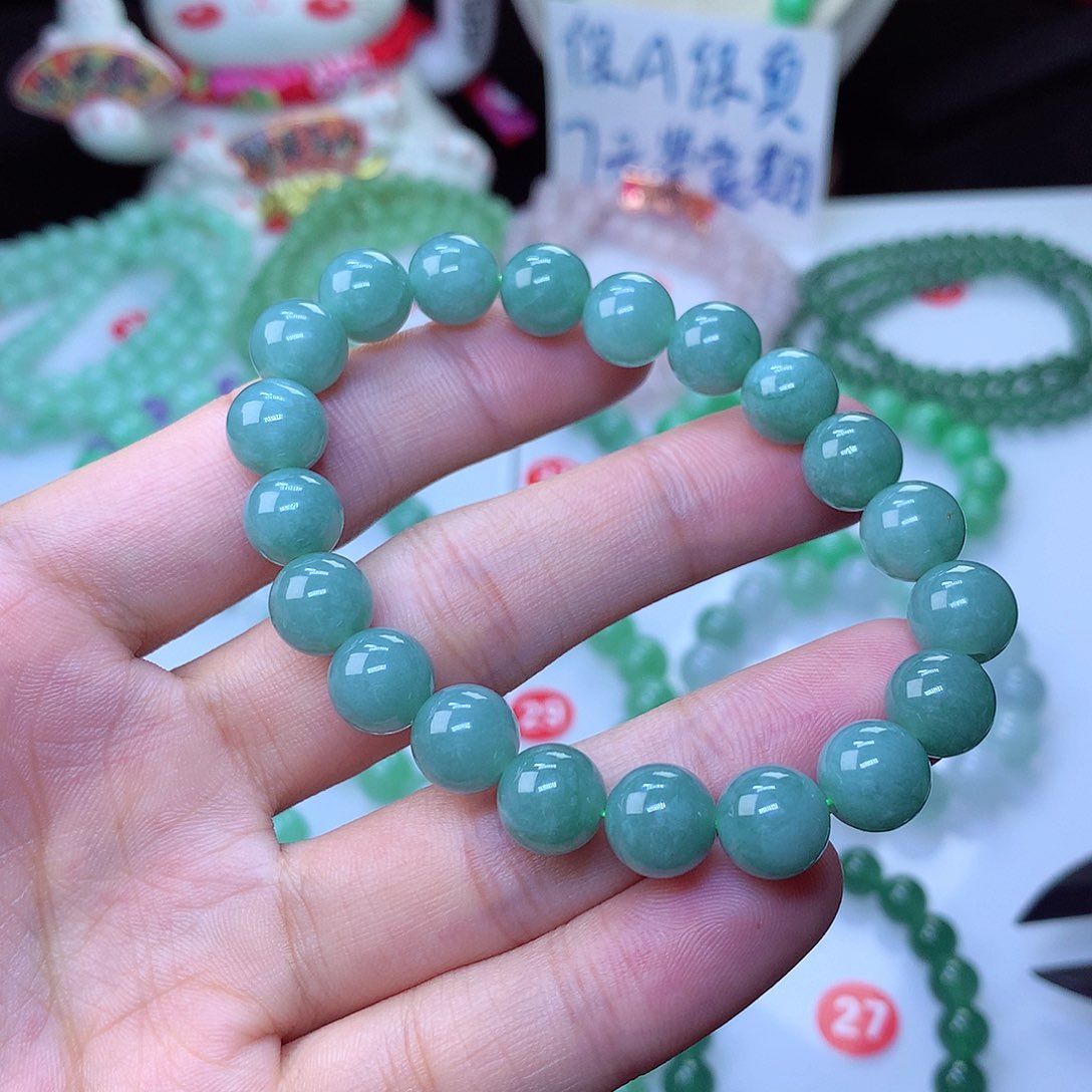 翡翠毛衣链未镶嵌6****猫