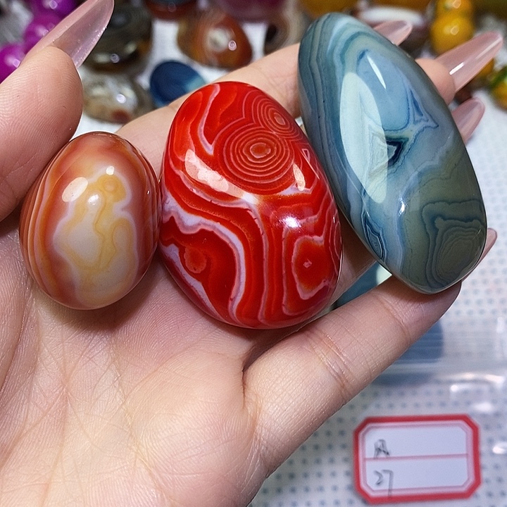 未镶嵌玛瑙/玉髓珠宝奇石