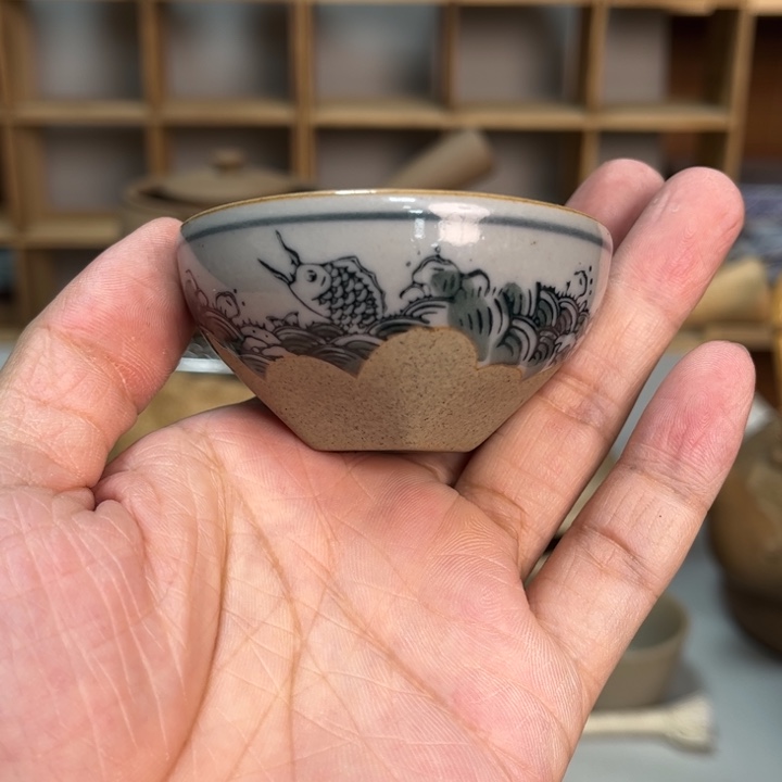 壶老段烧茶器茶具！