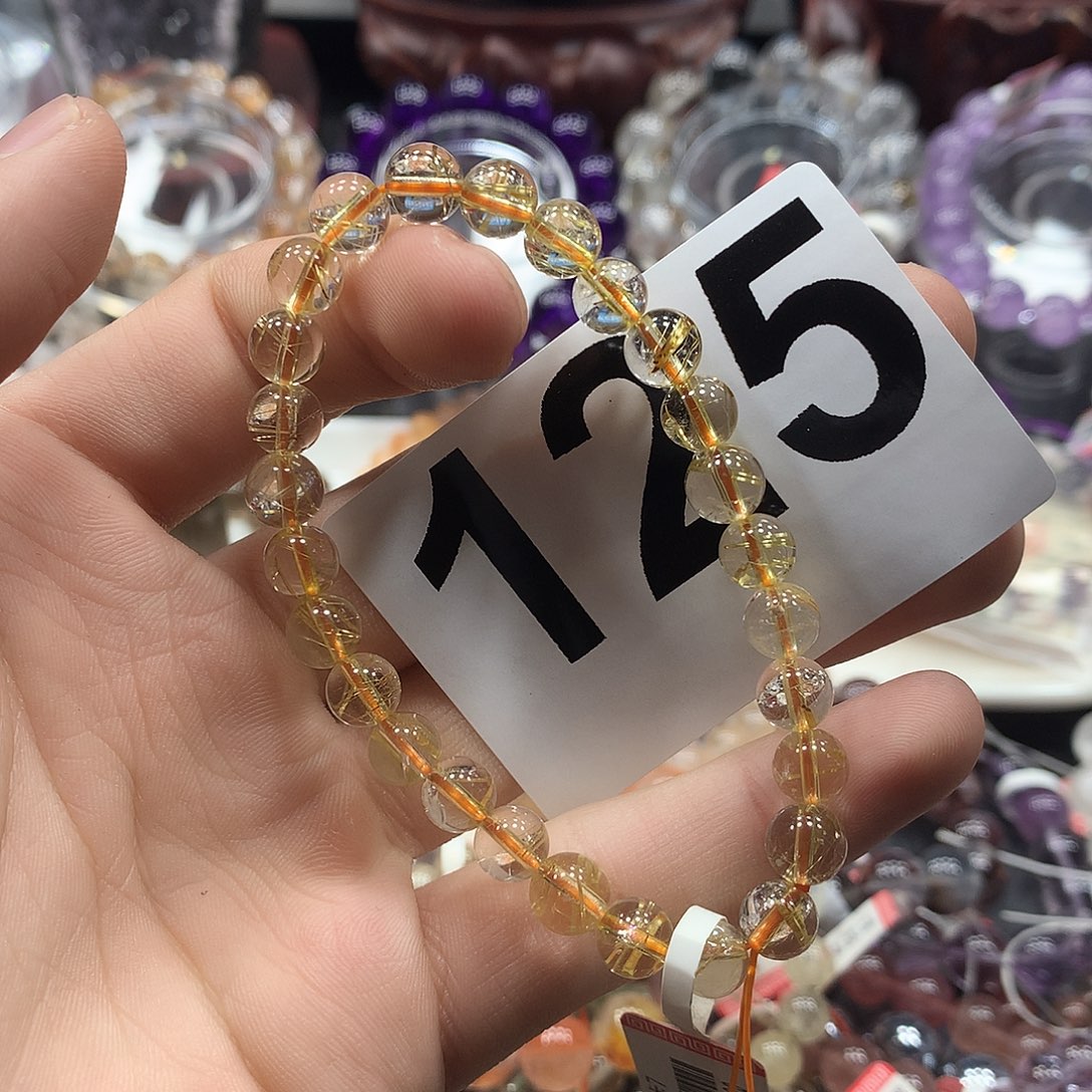 水晶手链未镶嵌天然