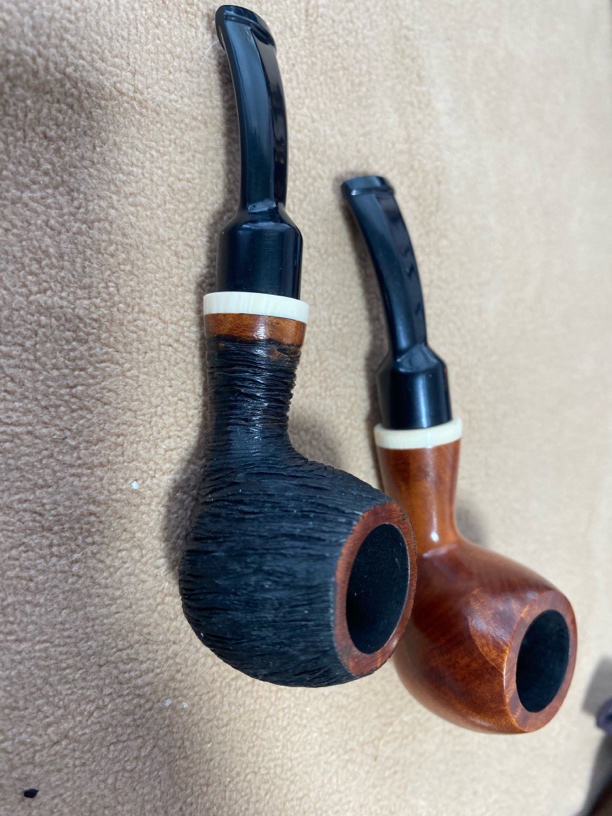 石楠木烟斗迷你苹果型光面烟斗