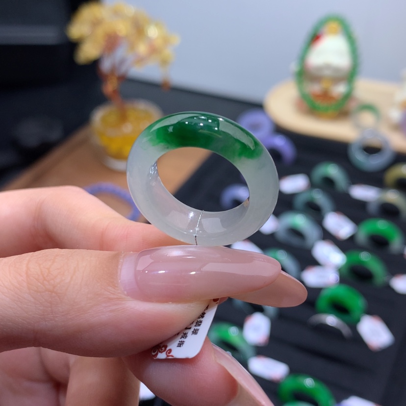 【闪购商品】未镶嵌戒指翡翠12-13