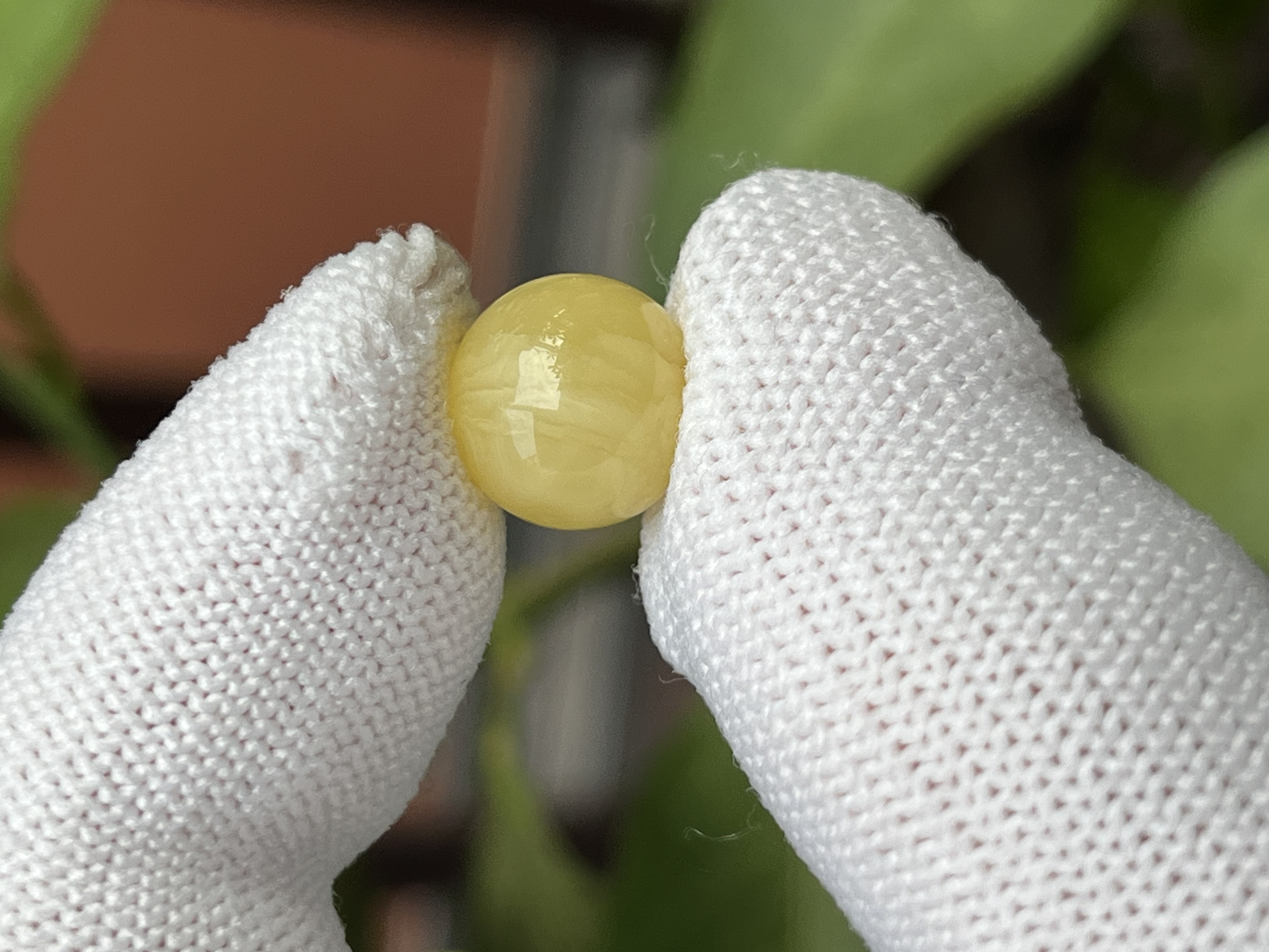 4329天然蜜蜡琥珀圆珠10.4mm