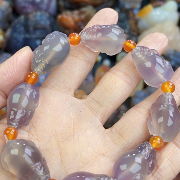 未镶嵌天然玛瑙/玉髓