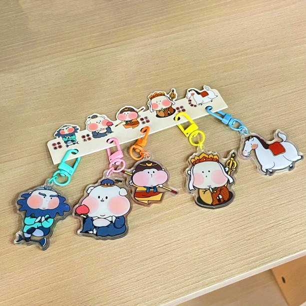 【书记甄选】西游系列文创卡通人物多场景挂链便携创意钥匙链