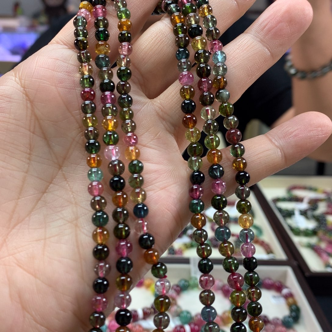 手链未镶嵌碧玺多样性发其一条4.8左右