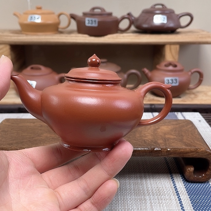 紫砂茶壶小****?原矿手工紫砂壶