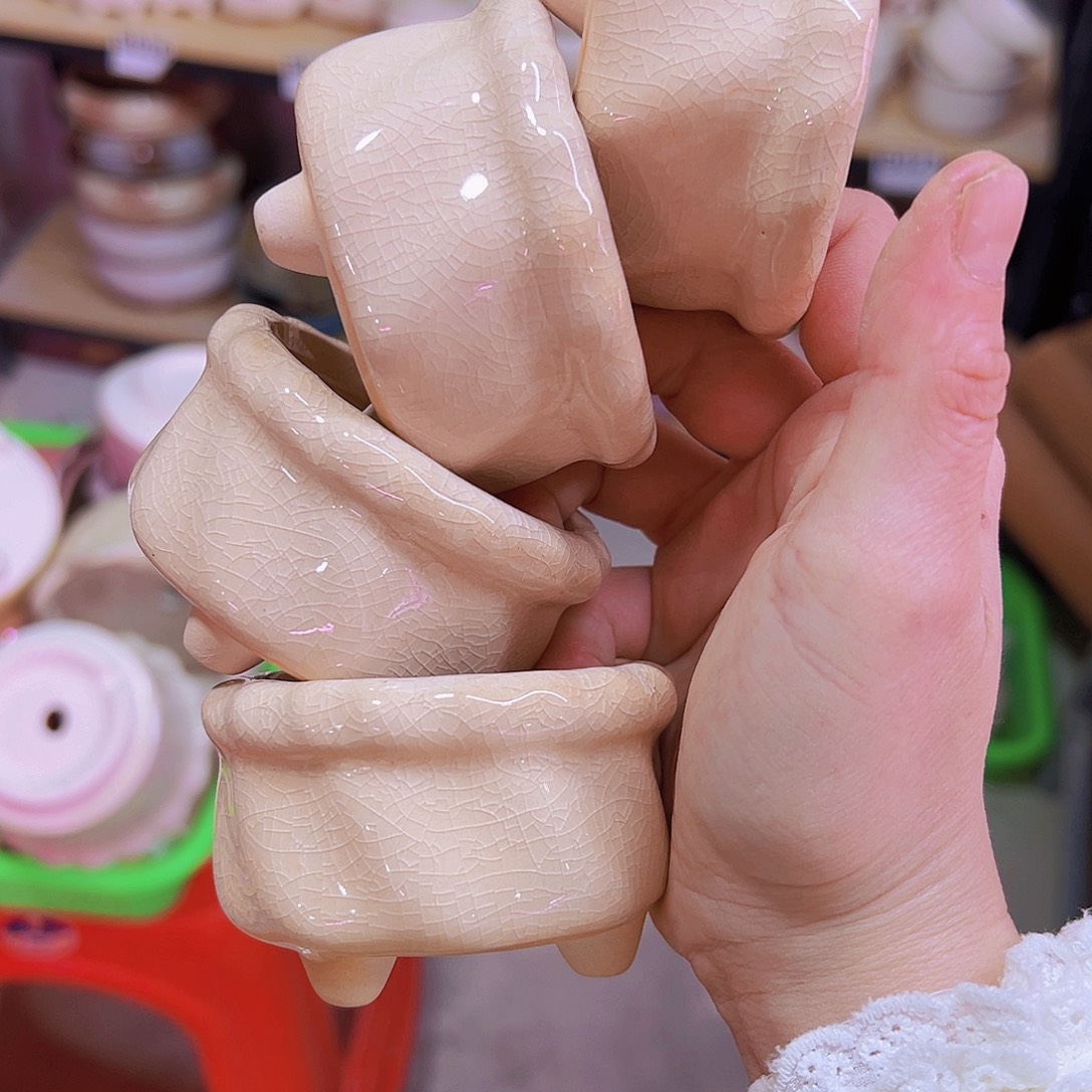 陶瓷花盆当场凑满12包邮