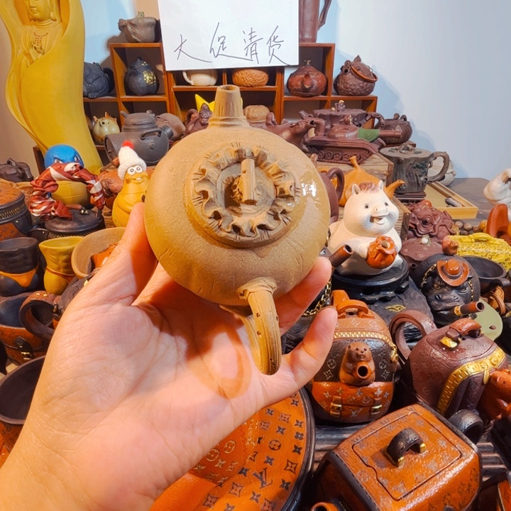 茶壶紫砂纯手工制作过程就是