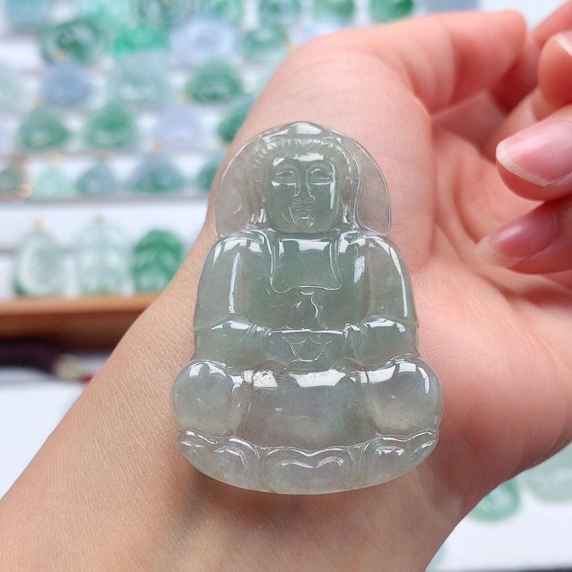 【闪购商品】翡翠吊坠(不含链)未镶嵌