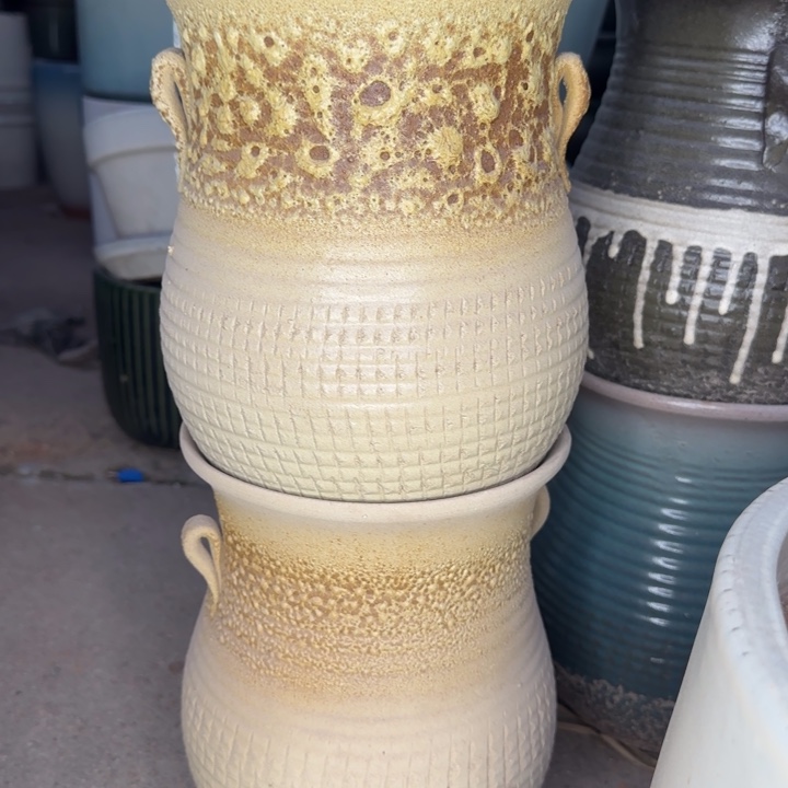 瑕疵花盆处理啦口17高23