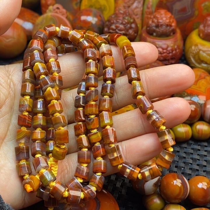 玛瑙/玉髓手链未镶嵌