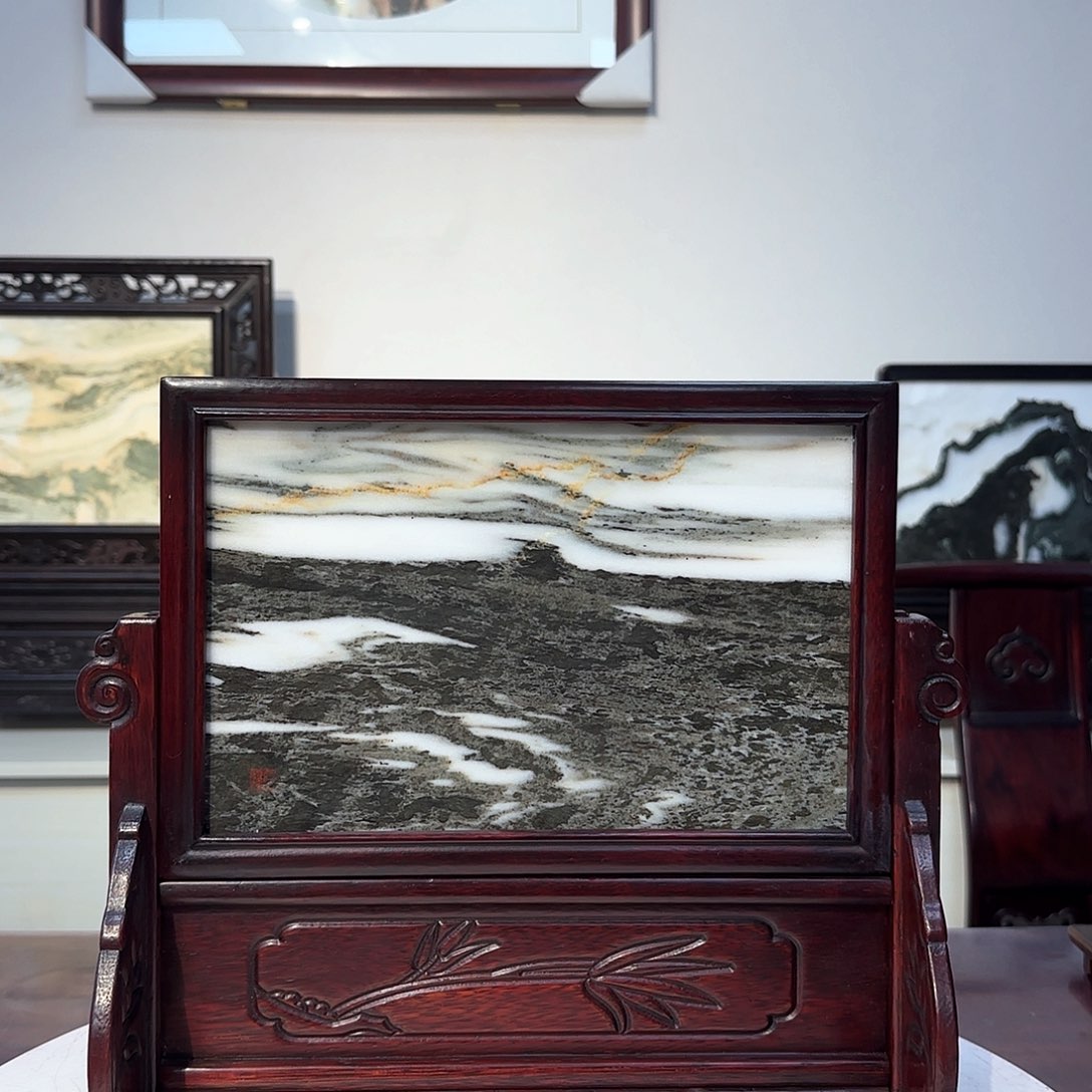 善***0实木双层款天然大理石