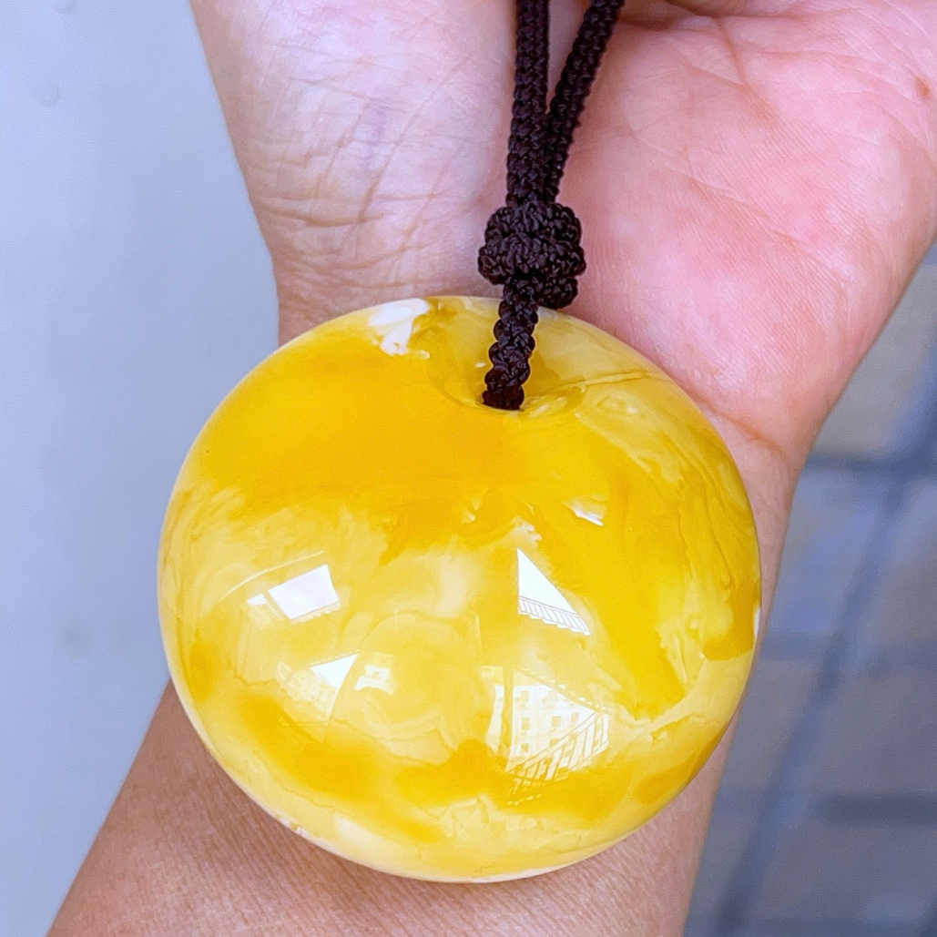 焦皮料橘花蜡公主扣