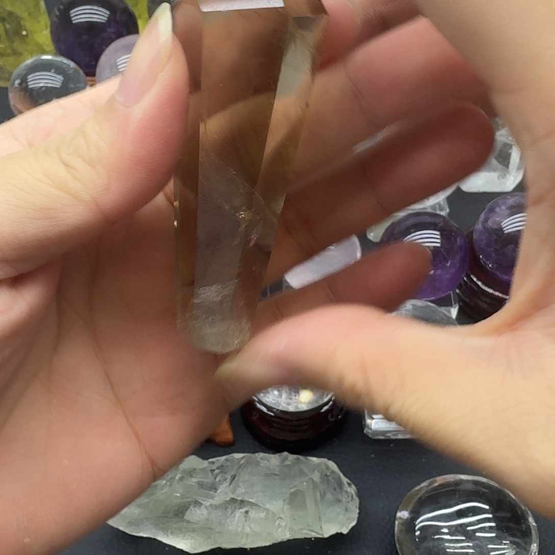 银S925镶嵌珠宝半成品水晶