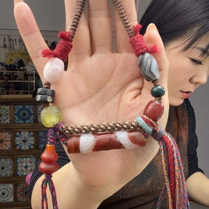 玛瑙/玉髓项链未镶嵌项链