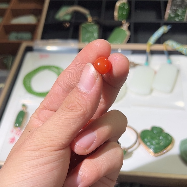 和田玉（糖玉）未镶嵌笔搁