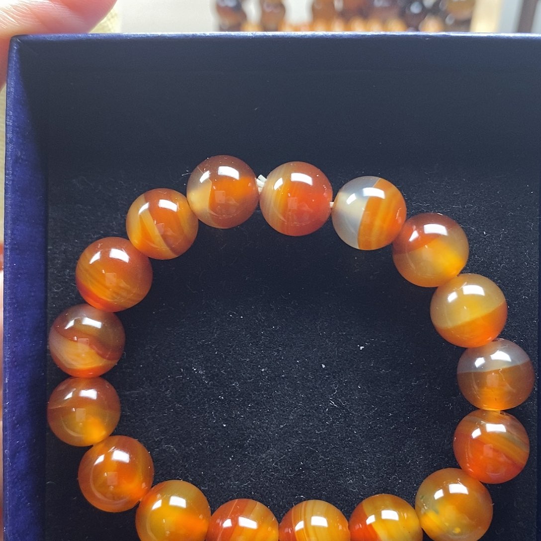 玛瑙/玉髓手链未镶嵌B***星