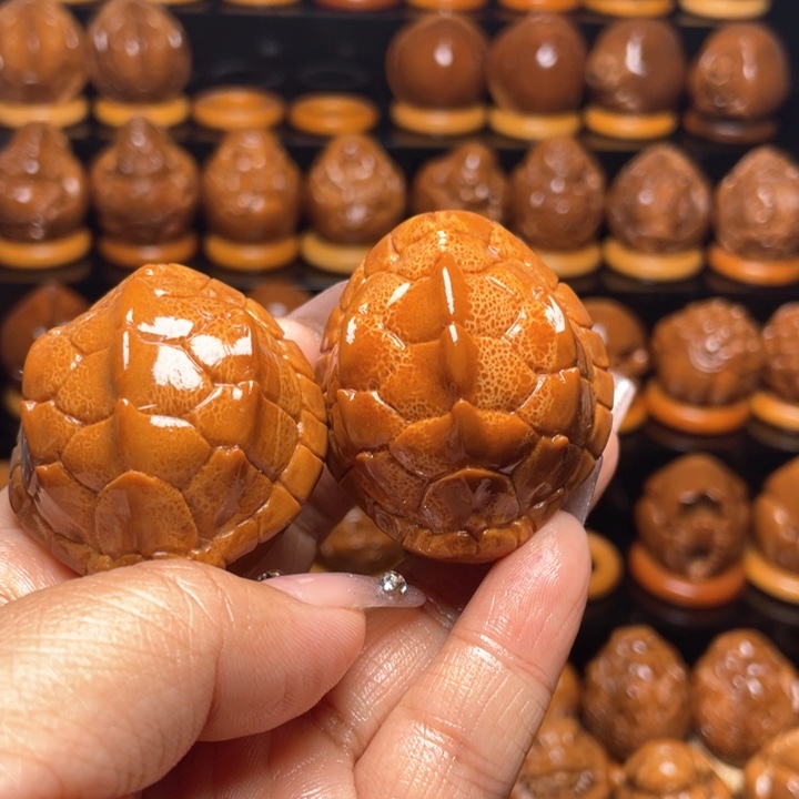 橄榄核把件王*橄榄雕刻