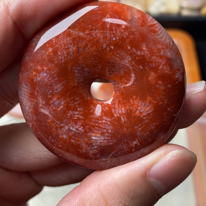 硅化玉颈饰未镶嵌B****f