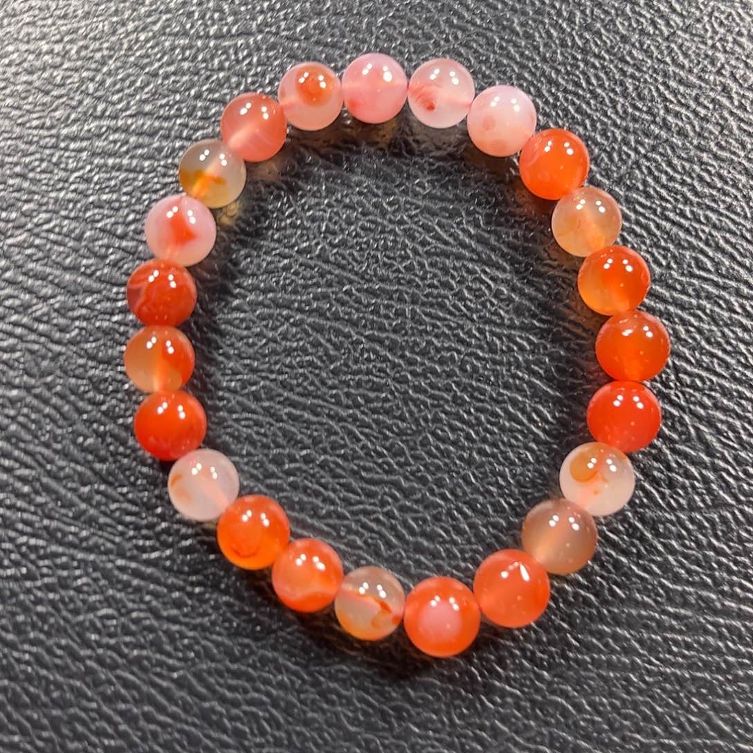 南红玛瑙单圈未镶嵌Y*冰飘8➕ 19.8克