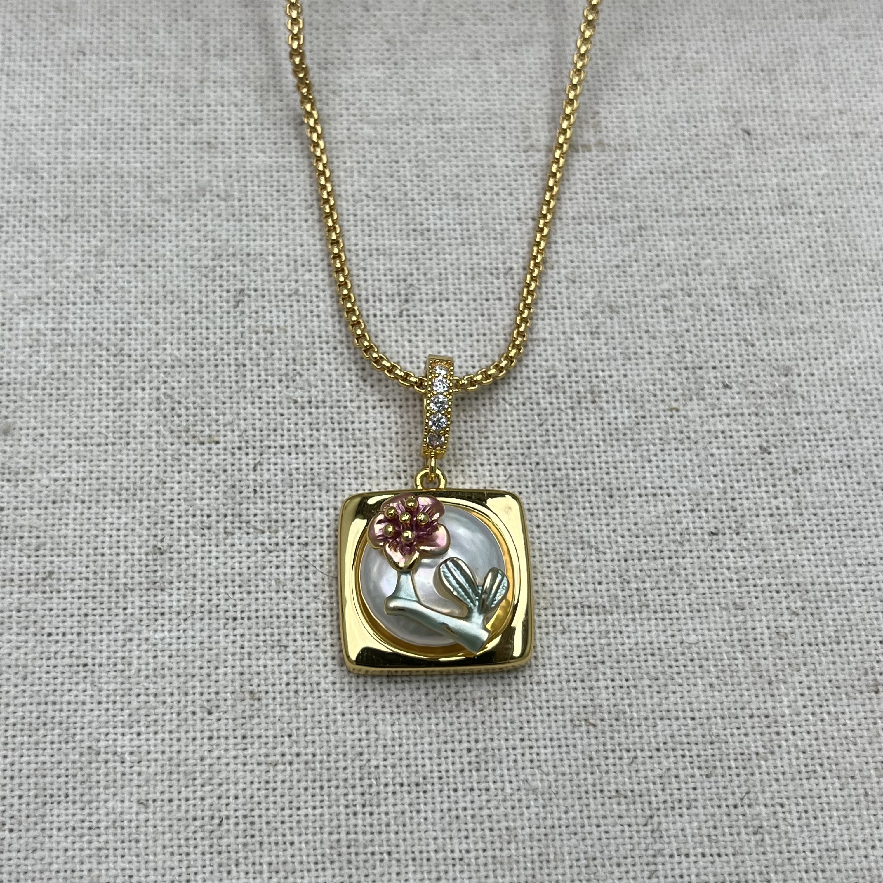 天然淡水珍珠项链   XL3015