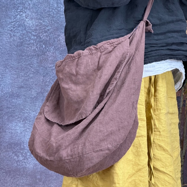 周周布衣/禅意复古大包包