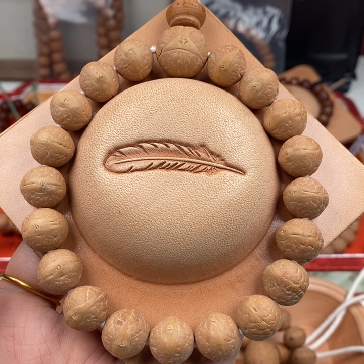 凤眼菩提手串1***@13同树实心大眼