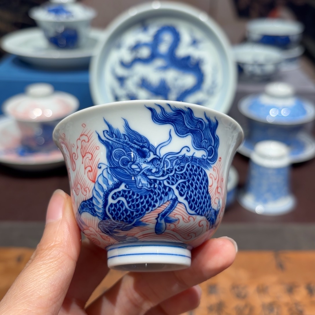 瓷片景德镇纯手工手绘
