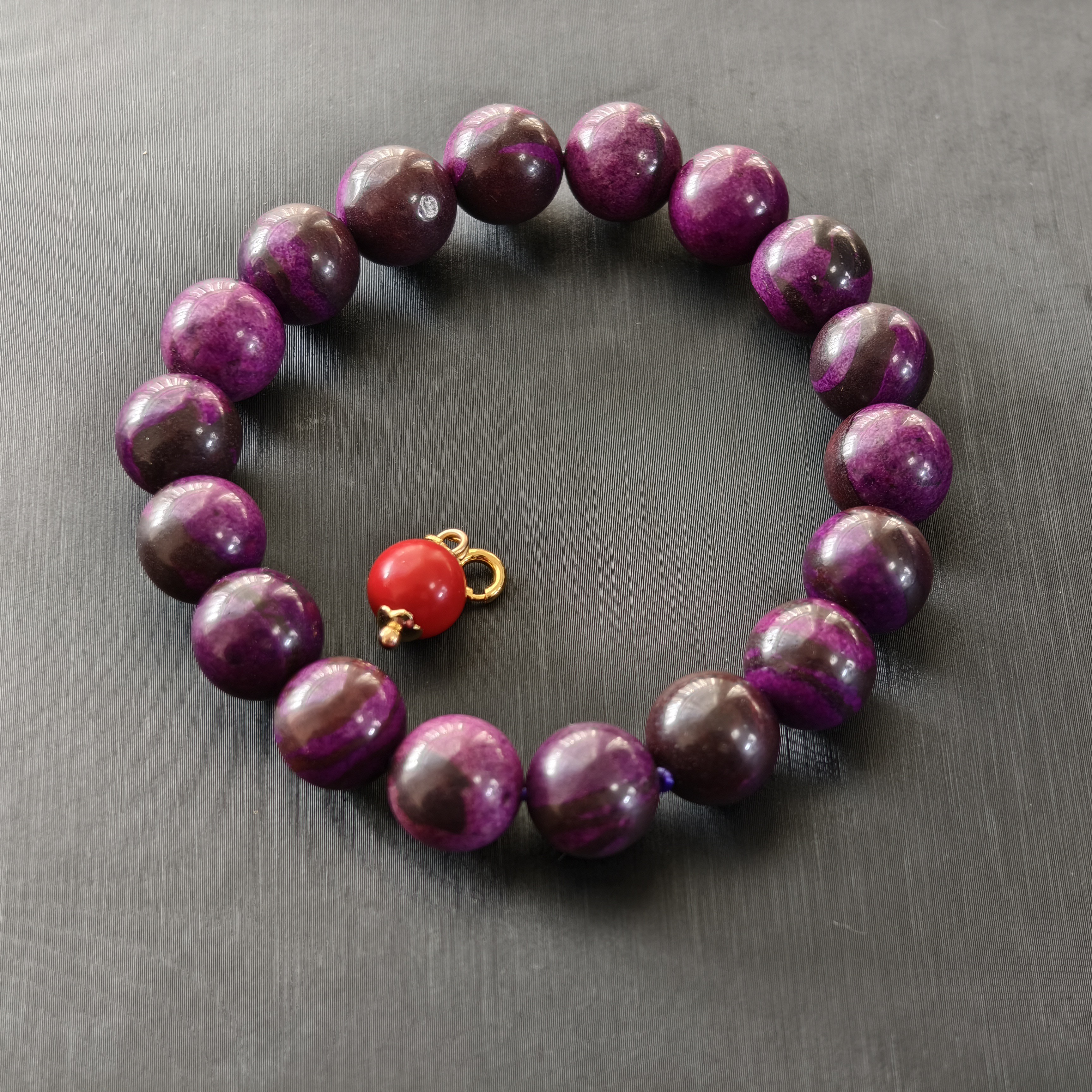 【梵&星】 红丝绒圆珠手链  多样性发货SJL24-080