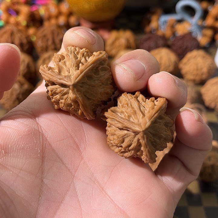 吊坠文玩核桃盘山三棱