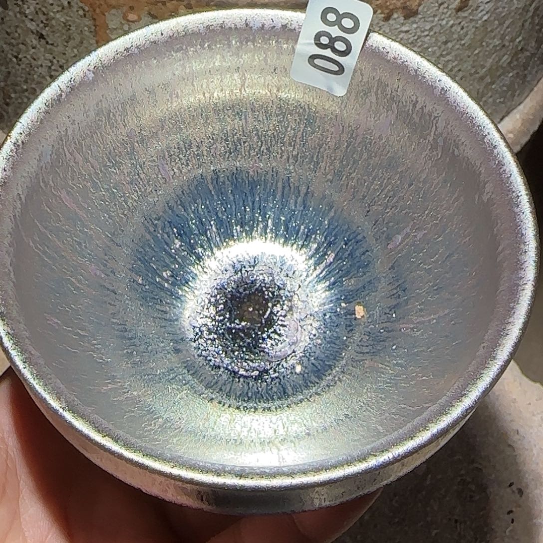 茶盏琢泥窑开窑柴烧