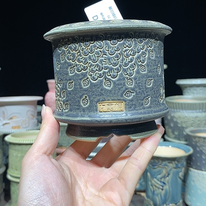 七里烧花盆2-22-281口径8