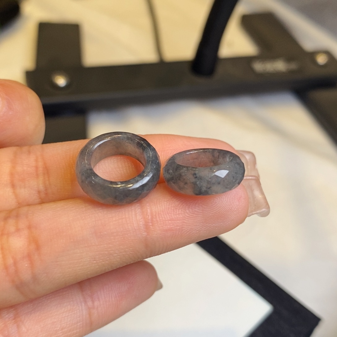 翡翠耳饰未镶嵌裸石轮胎圈圈