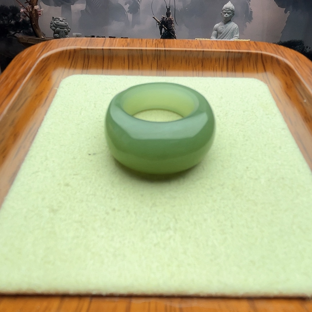 和田玉颈饰未镶嵌湖水馒头18号