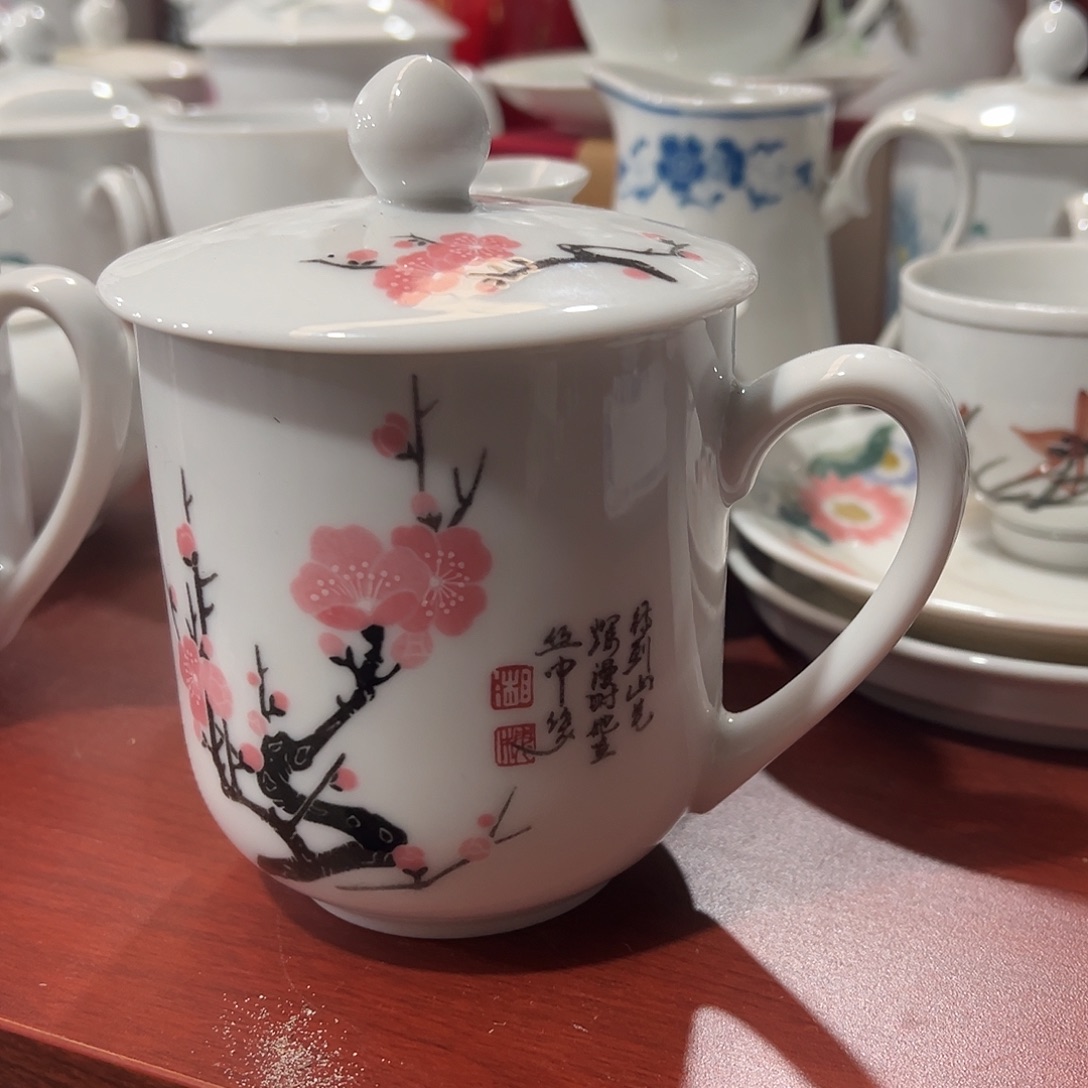 醴陵瓷直播供货基地红官窑420毫升