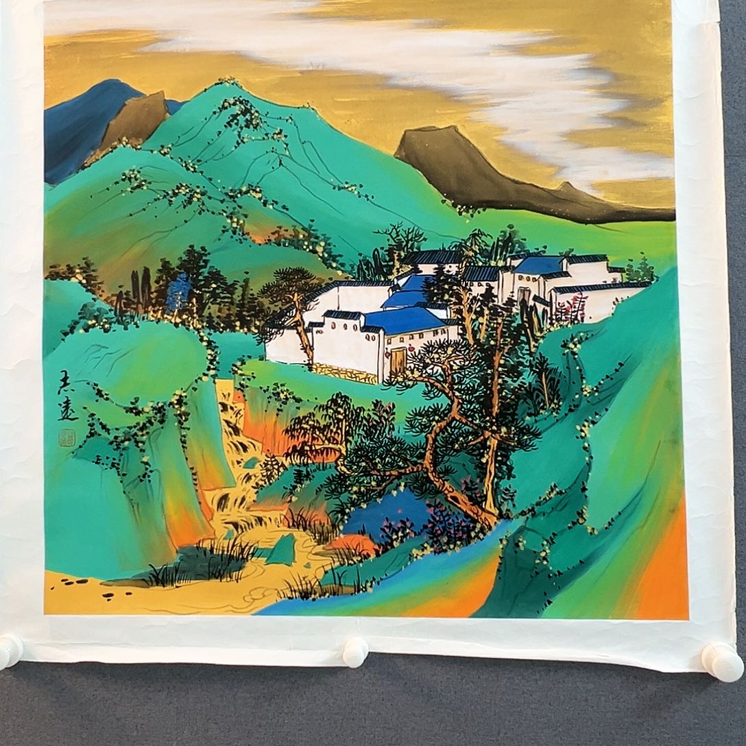 国画当代艺术，展览作品