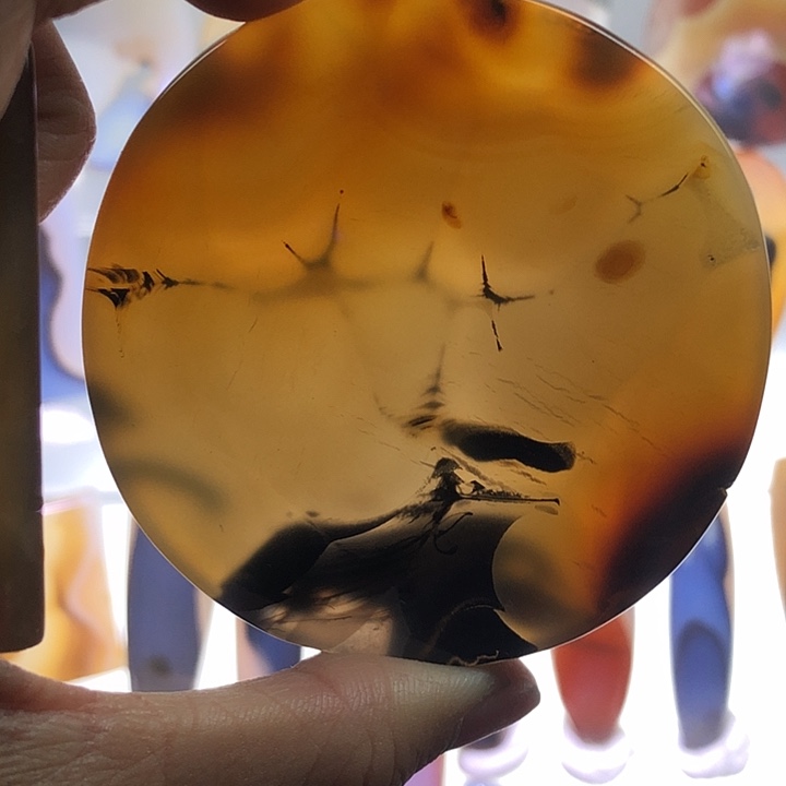 查罗石未镶嵌珠宝半成品30霞