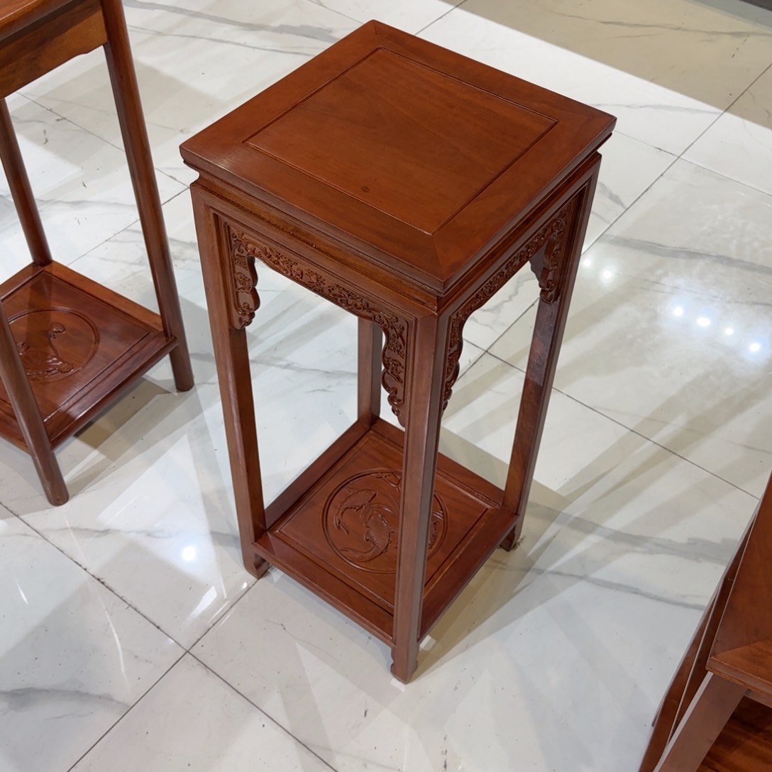 花梨木类成套家具越南花梨32✖️32高80花架