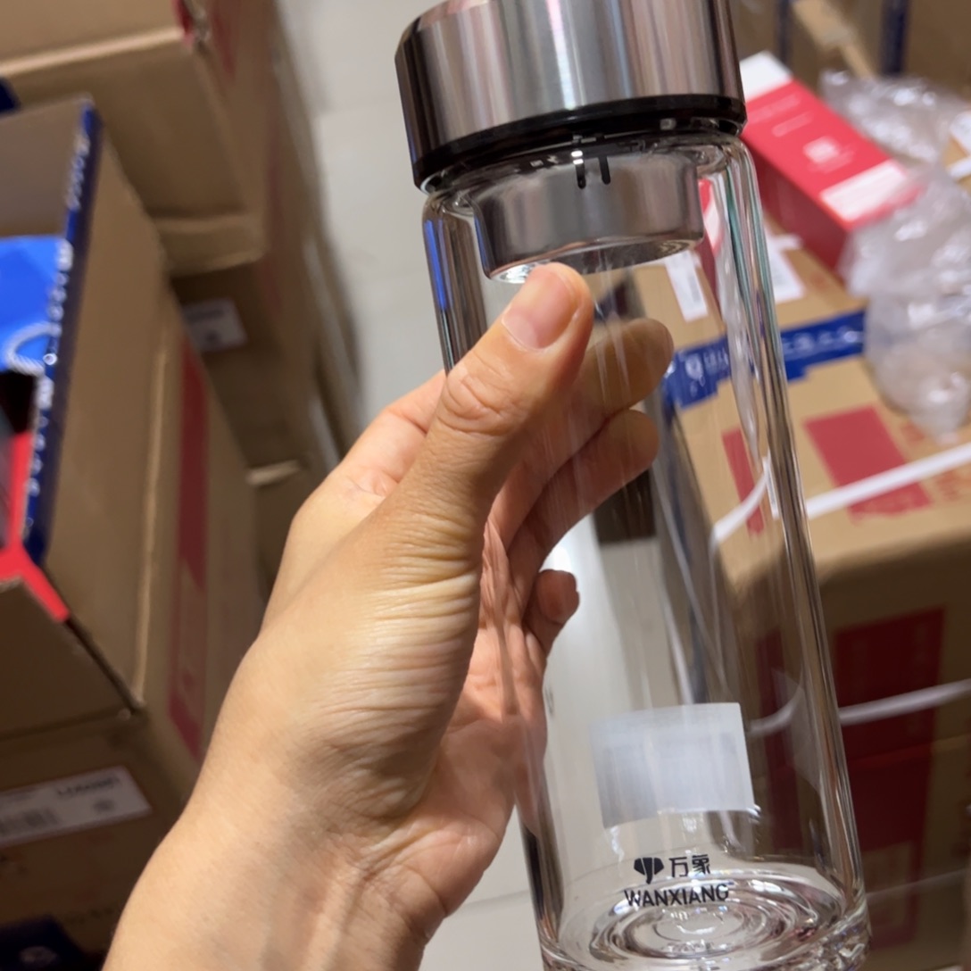 万象时空知了u409R单层烫手玻璃杯520