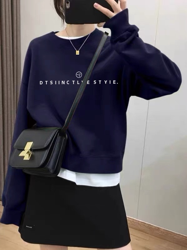 【款式码数以主播过款为准】新款潮牌设计感卫衣