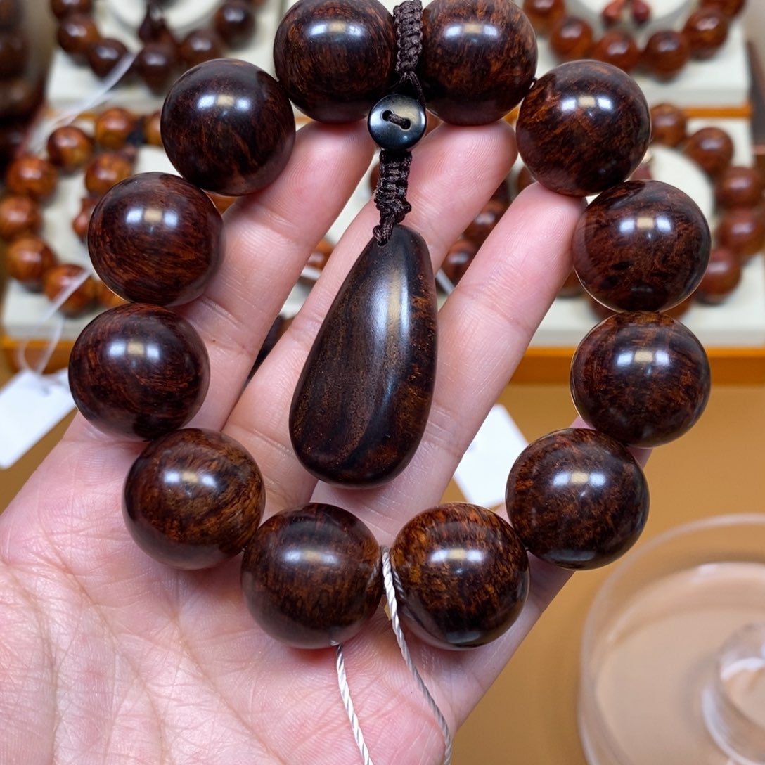 黄花梨/降香黄檀手串/手链别*海南黄花梨