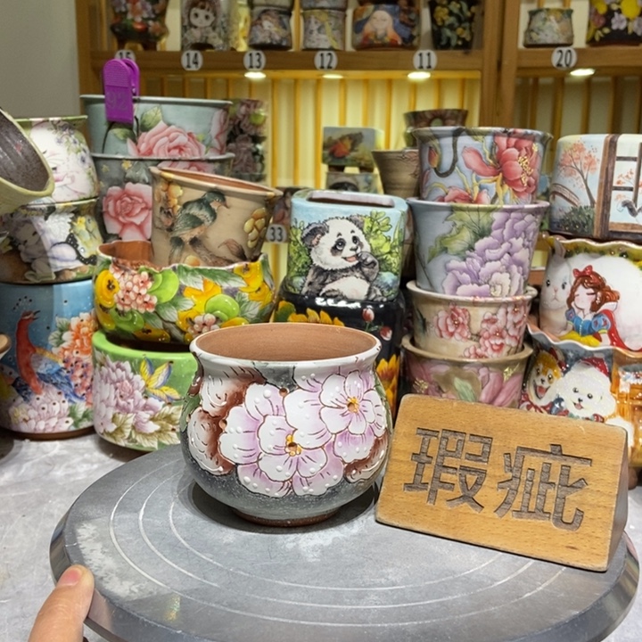 景德镇艺术手绘作品