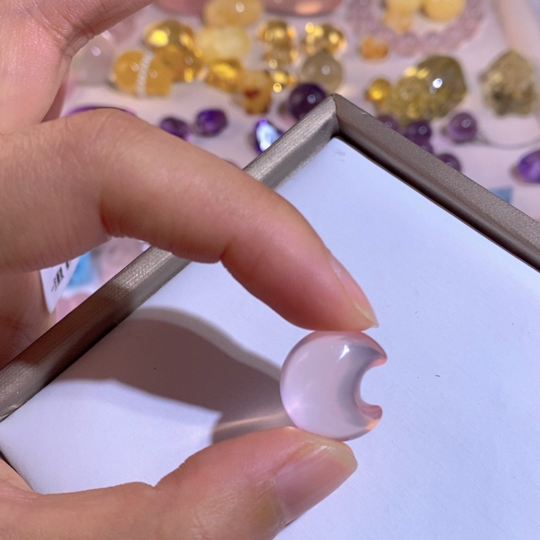 珠宝半成品水晶未镶嵌水晶