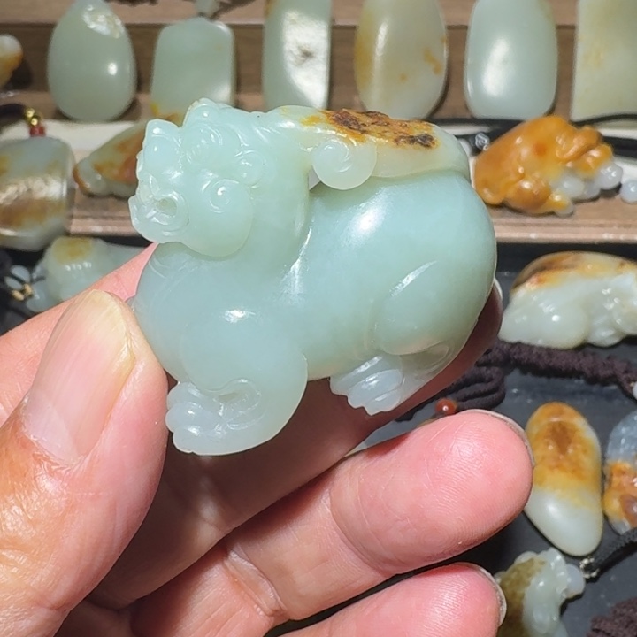 吊坠(不含链)未镶嵌和田玉