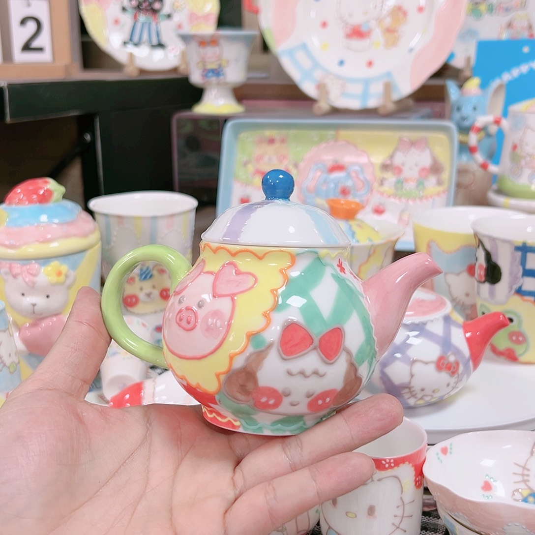 可爱陶瓷高温手作