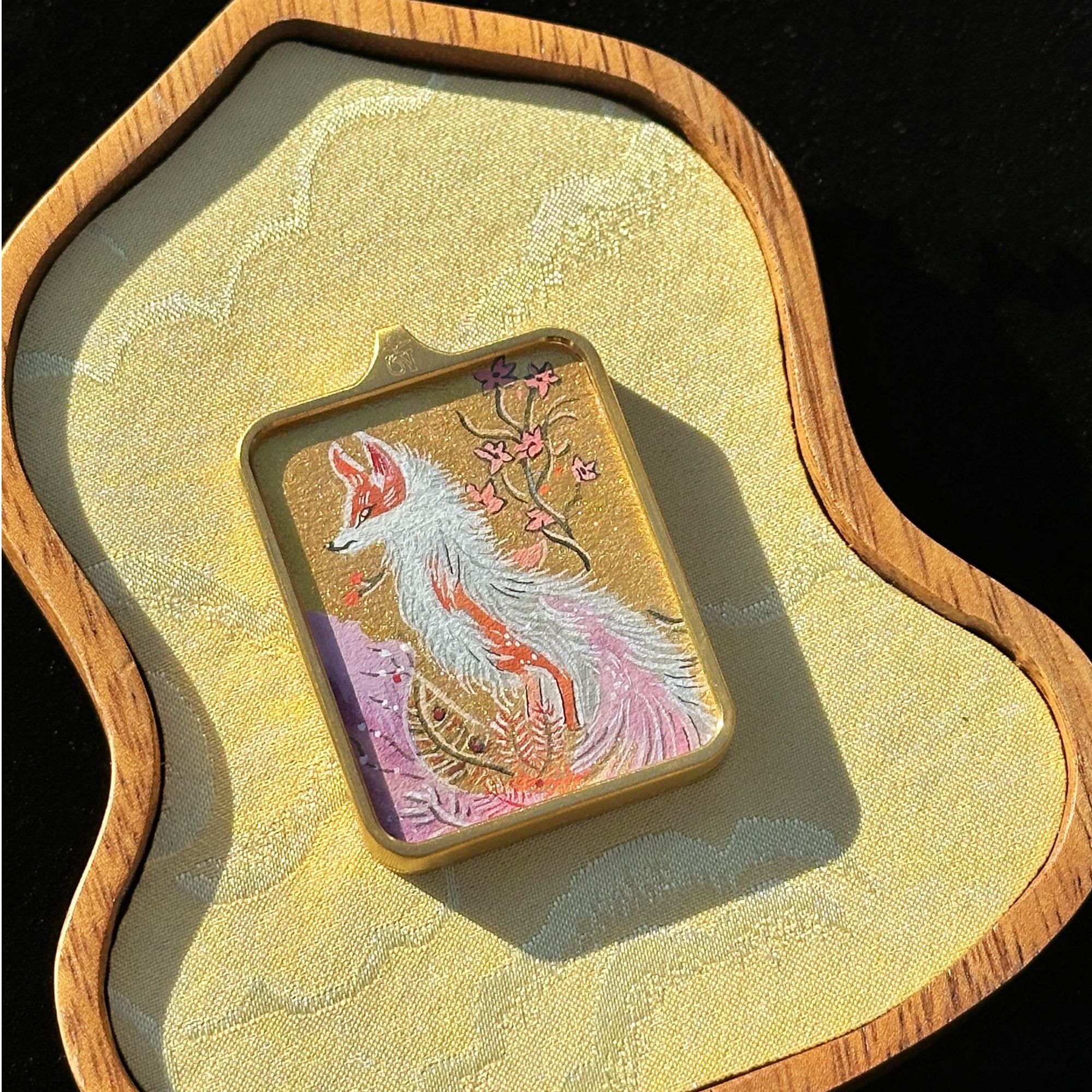 凤九||手绘钛钢壳