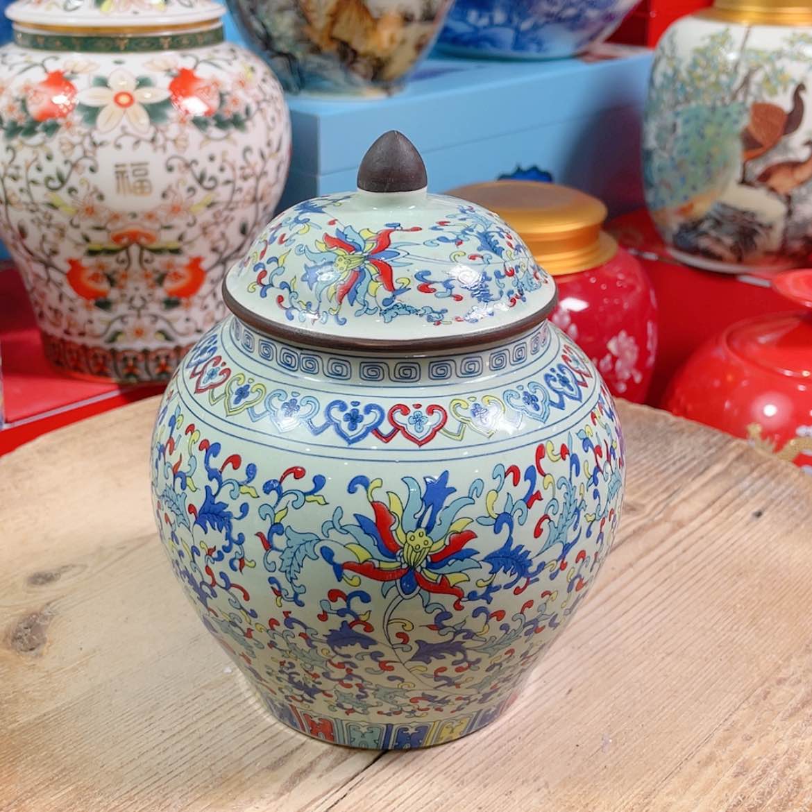 【闪购商品】罐陶瓷茶叶罐密封罐